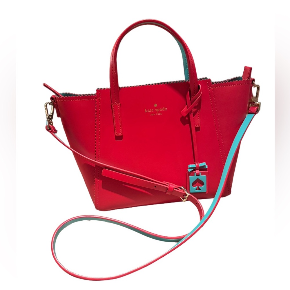 Kate Spade Ivy Drive Loryn Small All Leather Satchel EUC